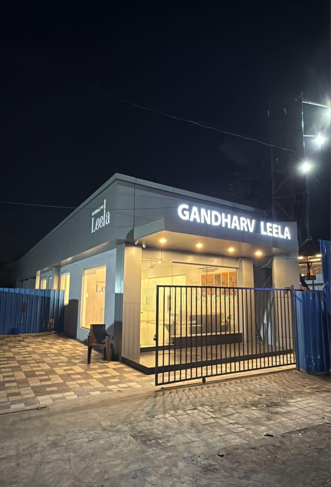 Gandharv Leela wallpaper installation